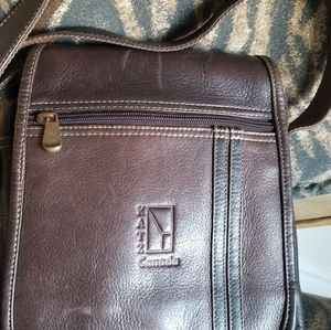 Katz Canadian leather purse cross body or shoulder